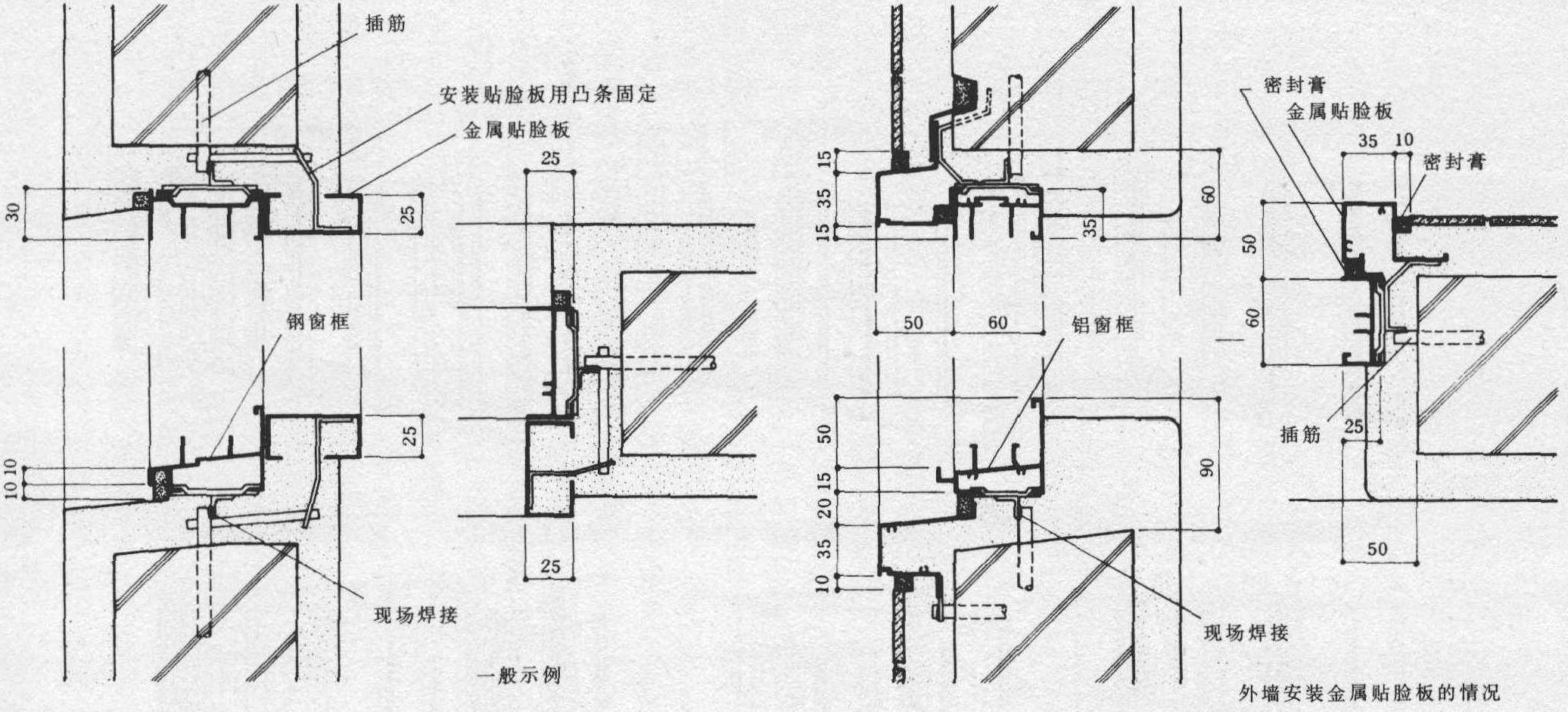 金属贴脸板